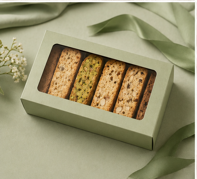 Custom Biscotti Boxes