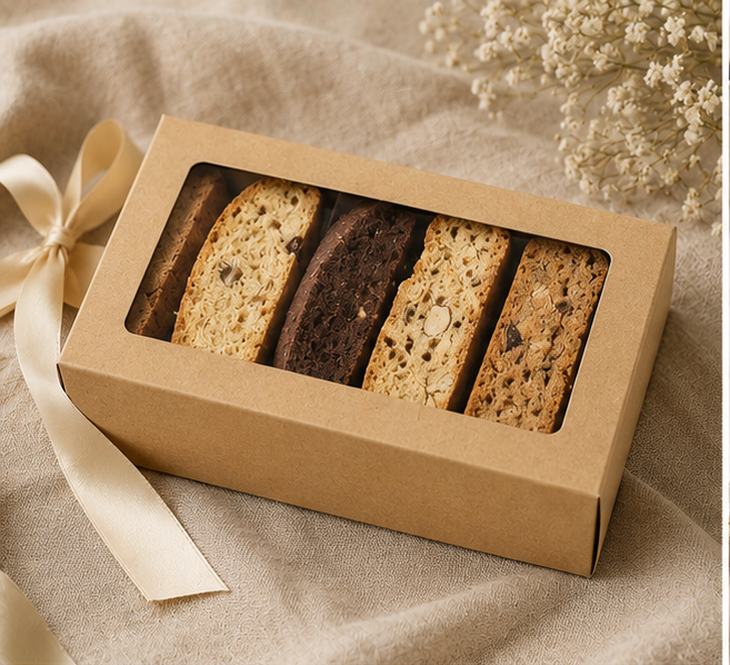 Custom Biscotti Boxes