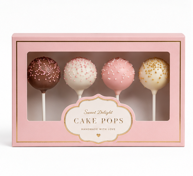 Custom Cake Pop Boxes