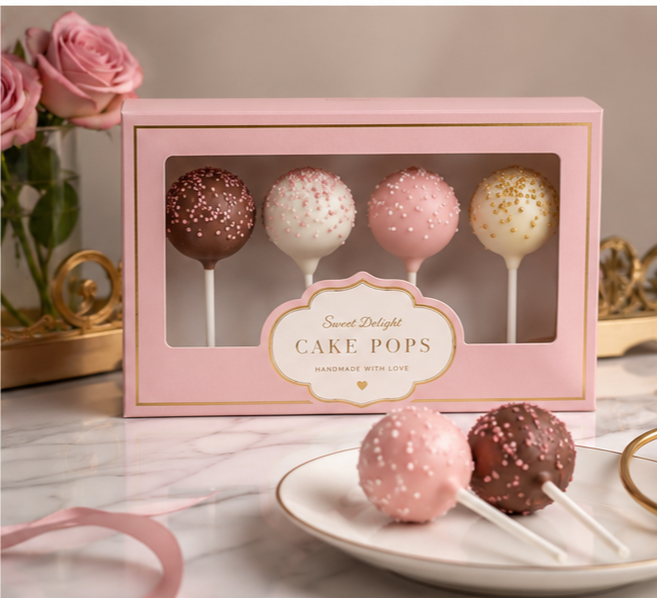 Custom Cake Pop Boxes