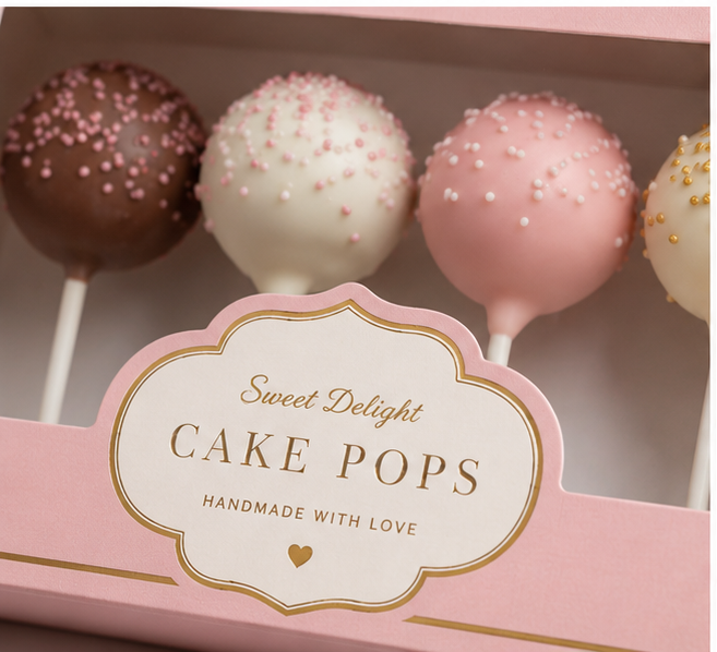Custom Cake Pop Boxes