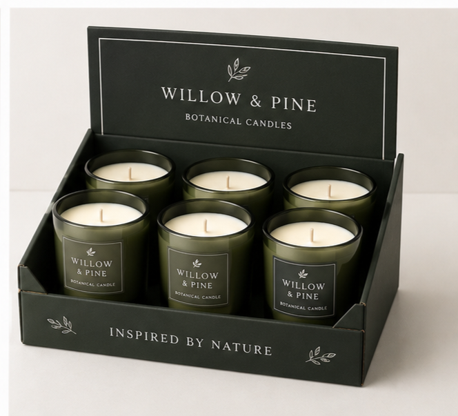 Custom Candle Display Boxes