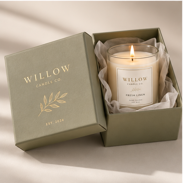 Custom Candle Gift Boxes