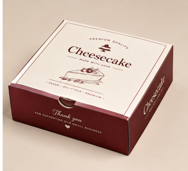 Custom Cheese Cake Boxes