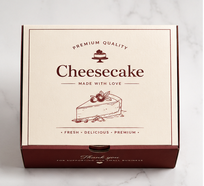 Custom Cheese Cake Boxes