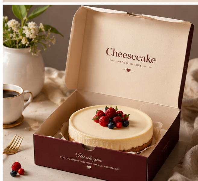 Custom Cheese Cake Boxes
