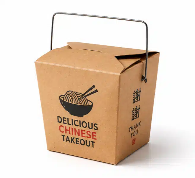 Custom Chinese Takeout Boxes