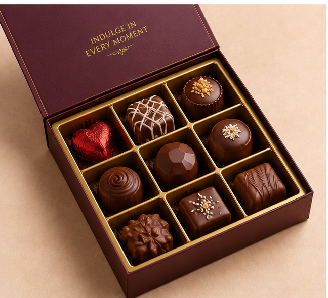 Custom Chocolate Candy Boxes
