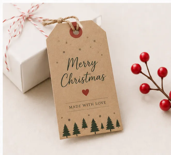 Custom Christmas Tags