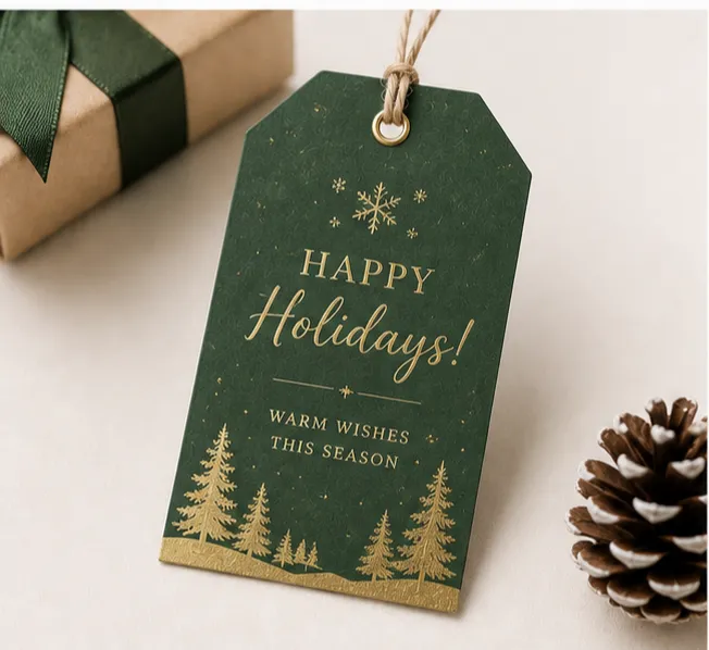 Custom Christmas Tags