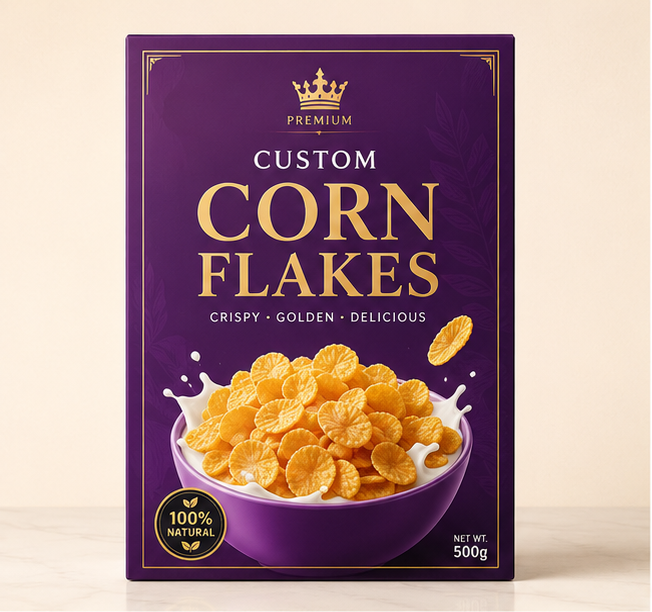 Custom Corn Flakes Boxes