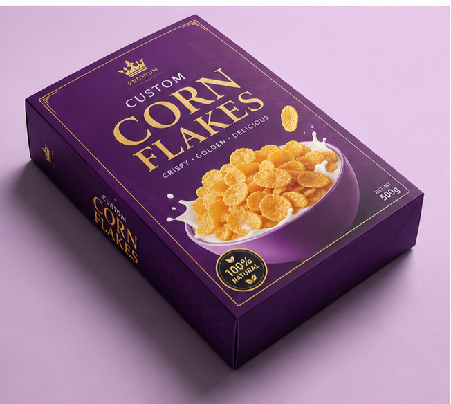 Custom Corn Flakes Boxes