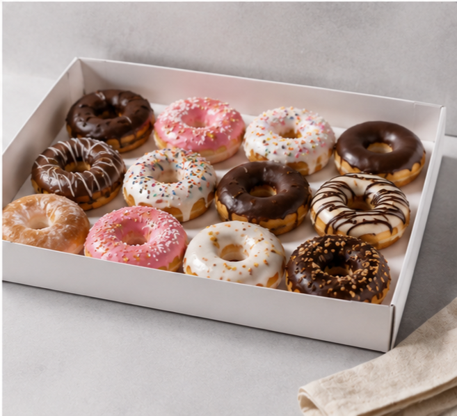 Custom Donut Tray Boxes