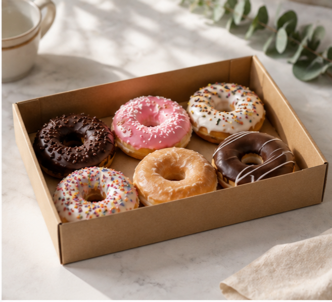 Custom Donut Tray Boxes