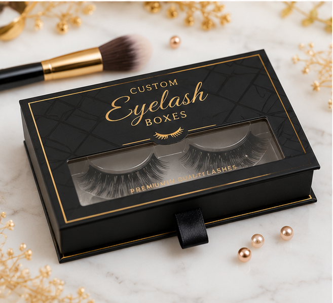 Custom Eyelash Boxes