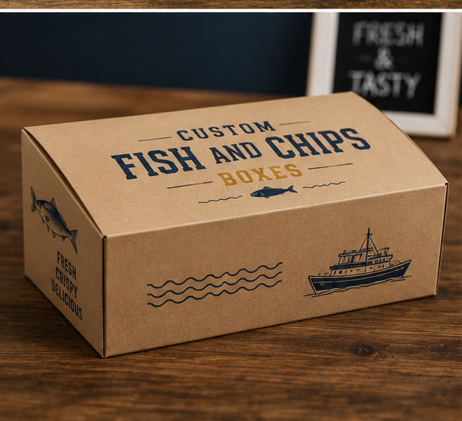 Custom Fish and Chips Boxes