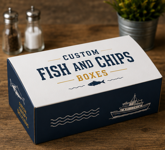 Custom Fish and Chips Boxes