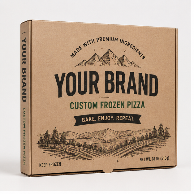 Custom Frozen Pizza Boxes