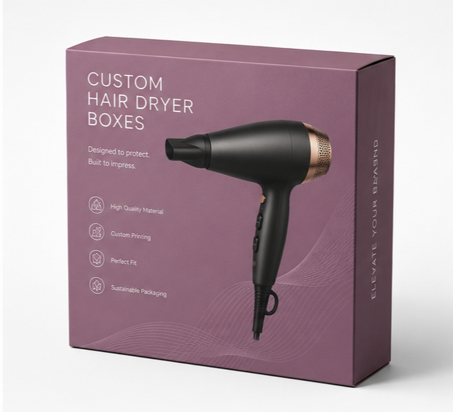 Custom Hair Dryer Boxes