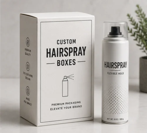 Custom Hairspray Boxes