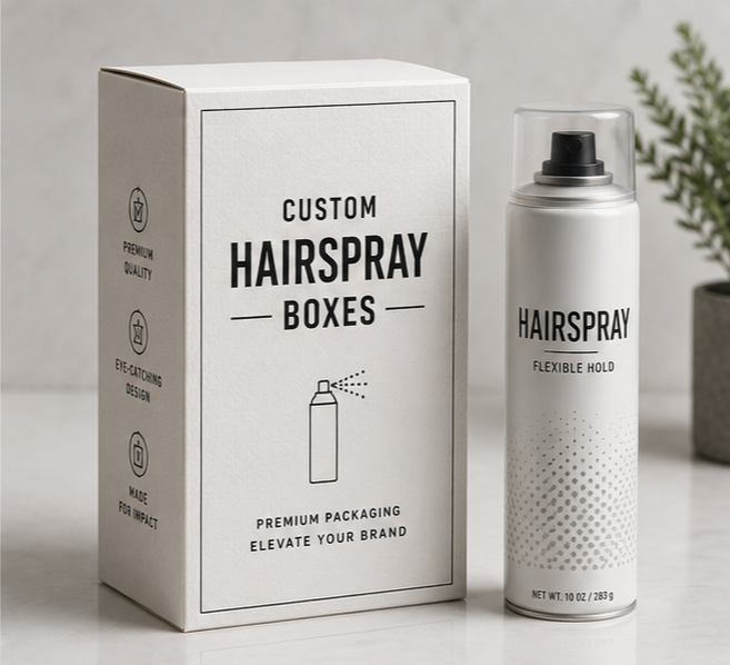 Custom Hairspray Boxes