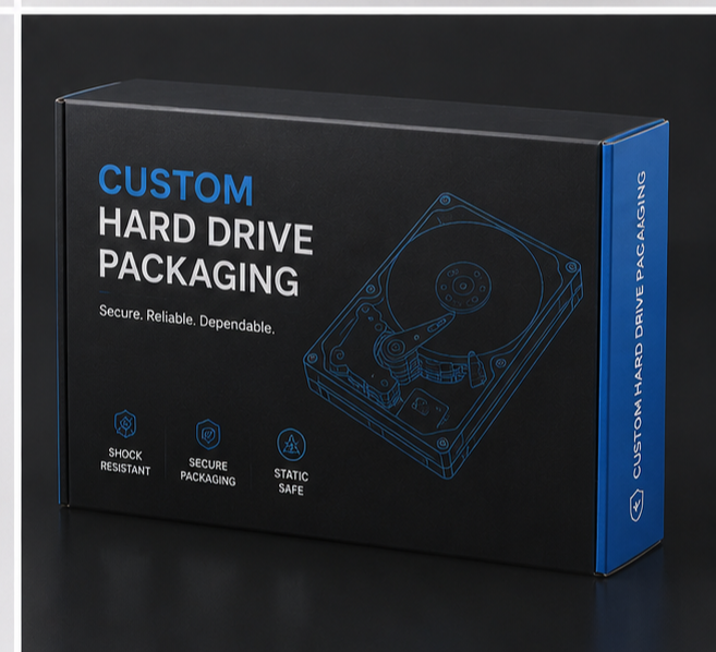 Custom Hard Drive Packaging Boxes