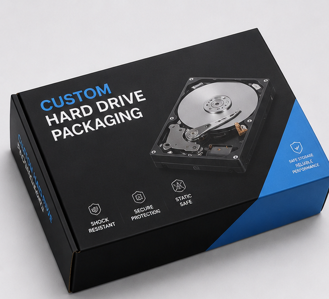 Custom Hard Drive Packaging Boxes