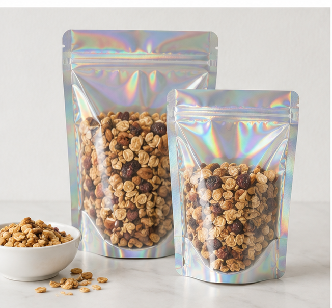 Custom Holographic Mylar Bags