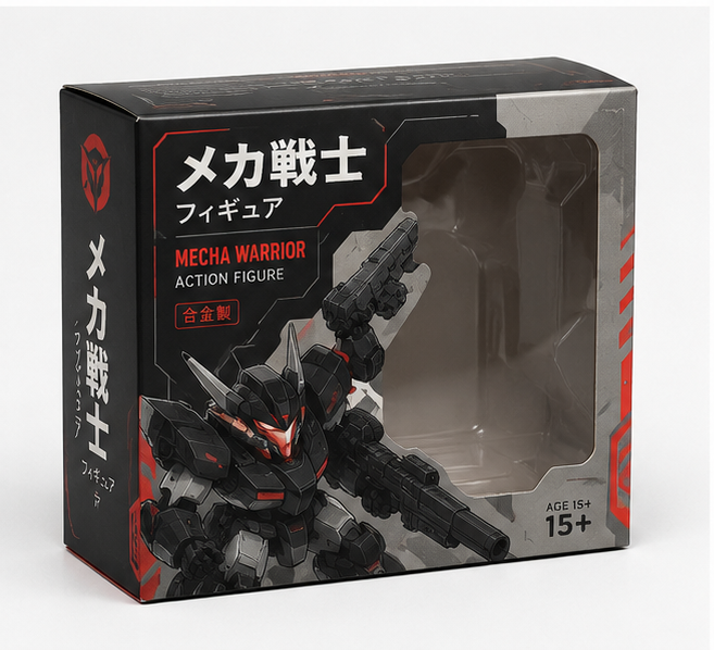 Custom Japanese Toy Packaging Boxes
