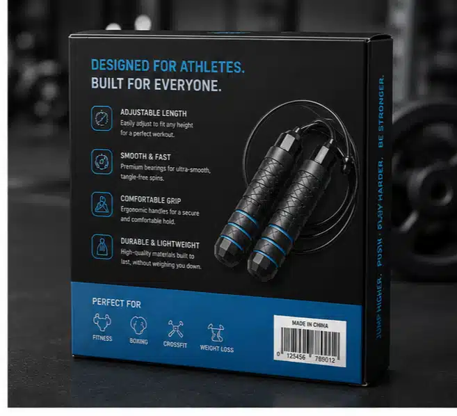Custom Jump Rope Packaging