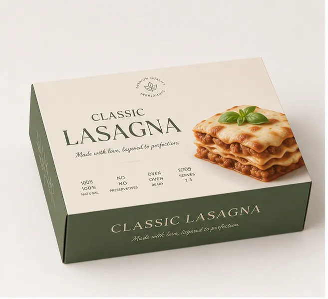Custom Lasagna Boxes