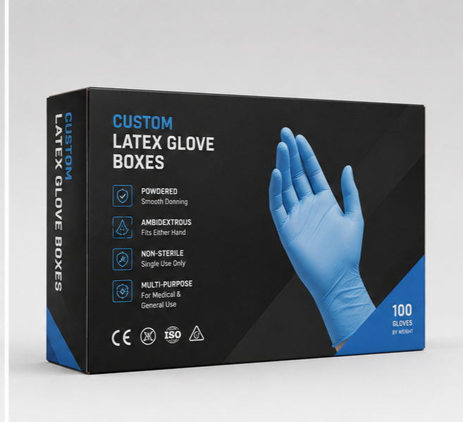 Custom Latex Glove Boxes