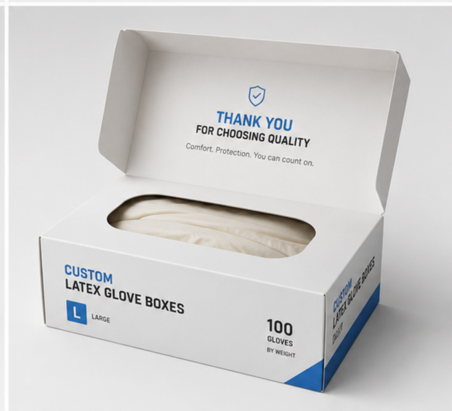 Custom Latex Glove Boxes