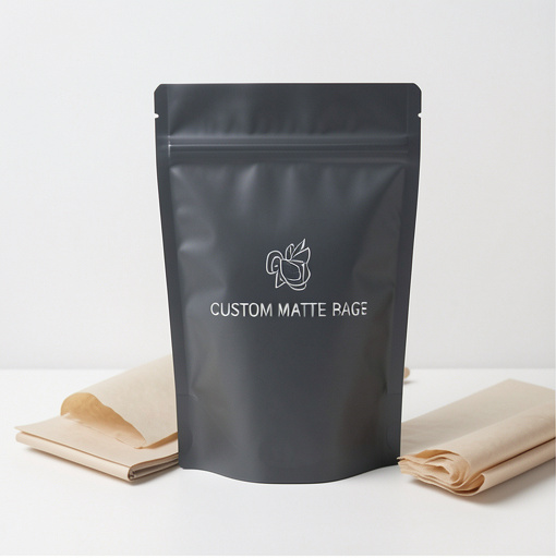 Custom Matte Mylar Bags