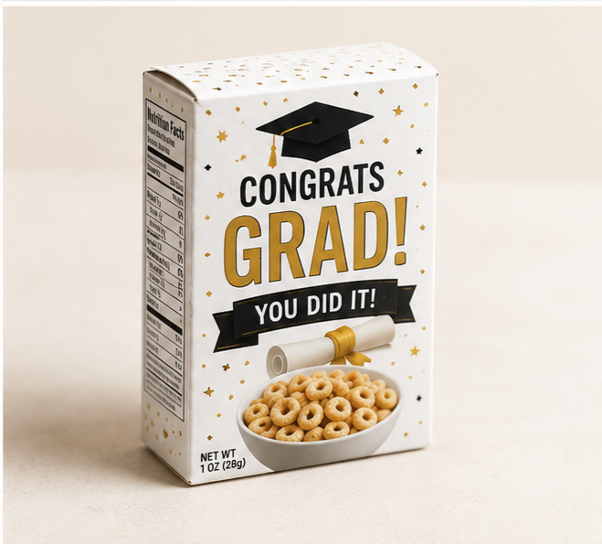 Custom Mini Cereal Boxes