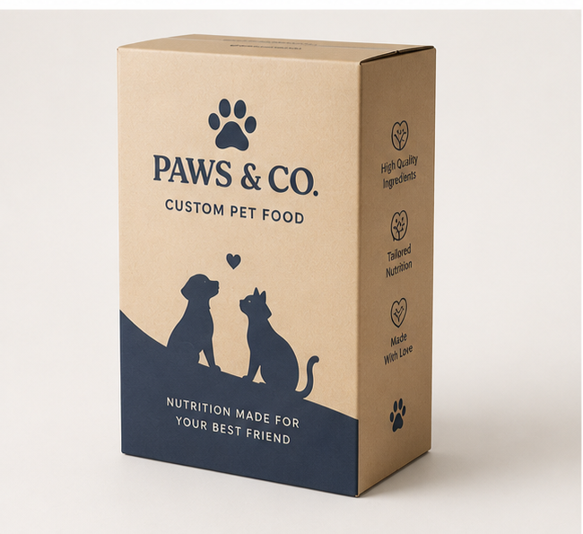 Custom Pet Food Packaging