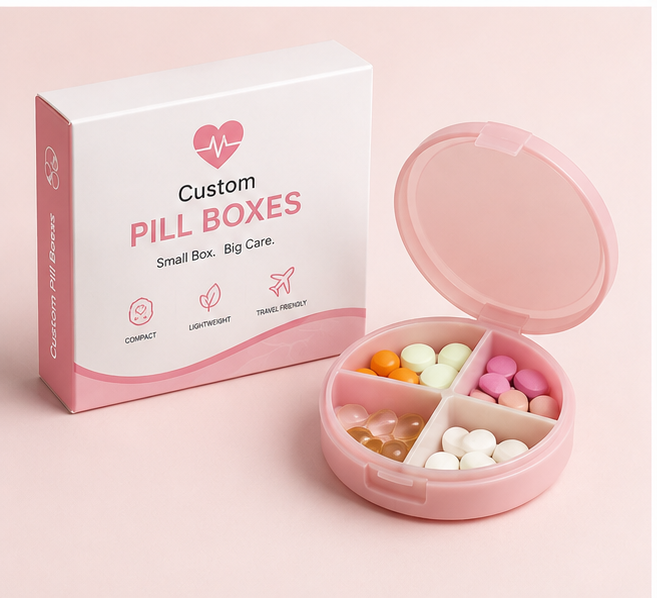 Custom Pill Boxes