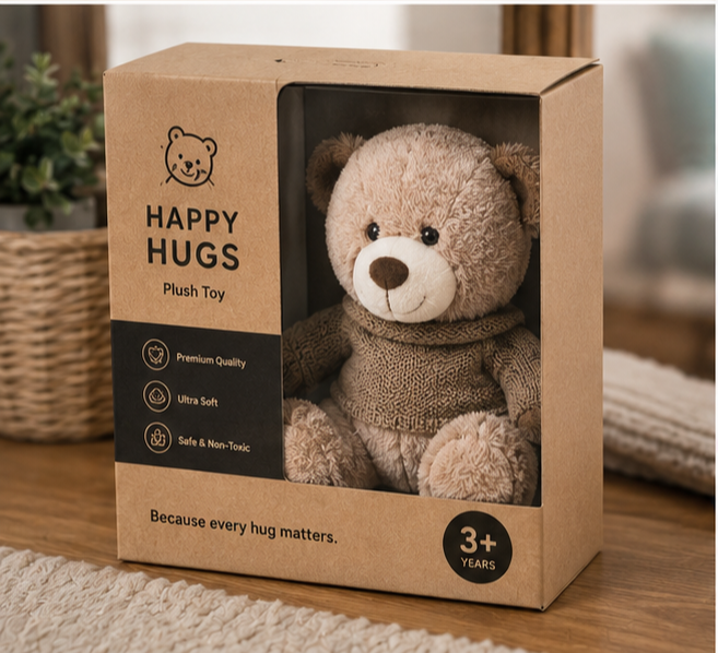 Custom Plush Toy Packaging