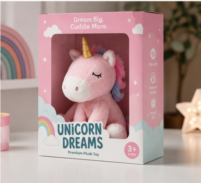 Custom Plush Toy Packaging
