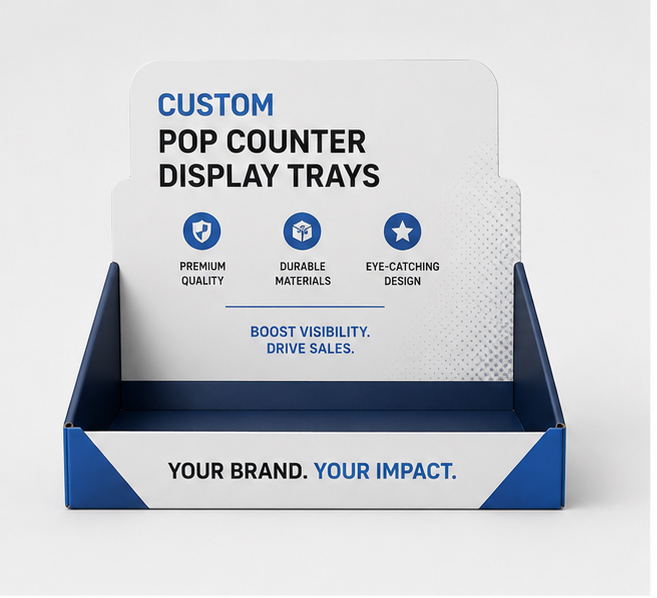 Custom Pop Counter Display Trays