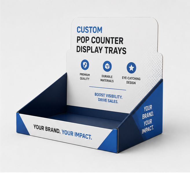 Custom Pop Counter Display Trays