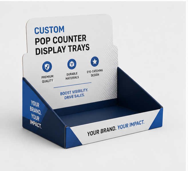 Custom Pop Counter Display Trays