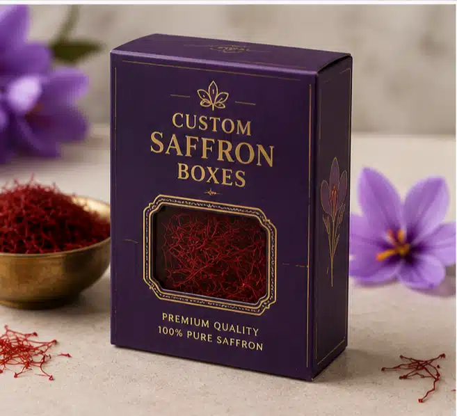 Custom Saffron Boxes