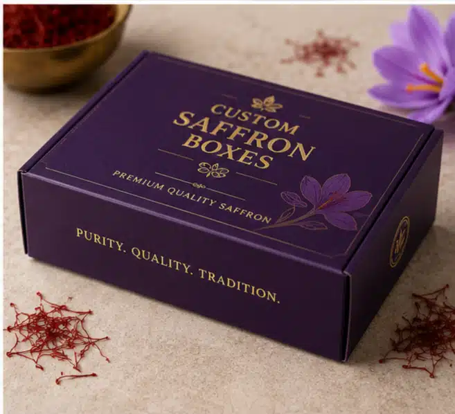 Custom Saffron Boxes