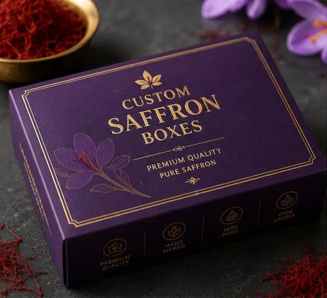 Custom Saffron Boxes