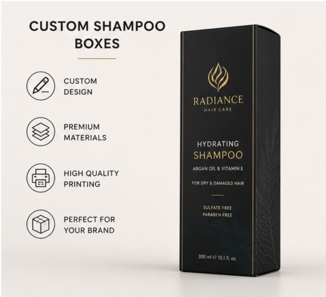 Custom Shampoo Boxes
