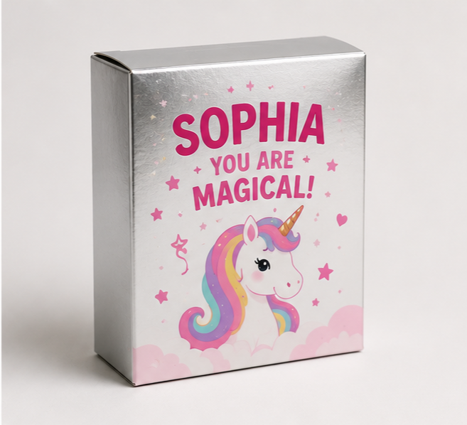 Custom Silver Foil Boxes
