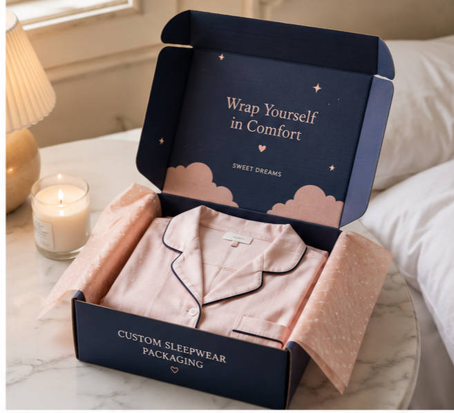 Custom Sleepwear Packaging
