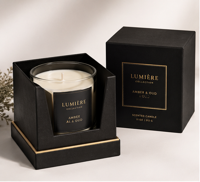 Custom Square Candle Boxes