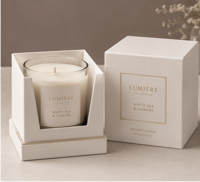 Custom Square Candle Boxes
